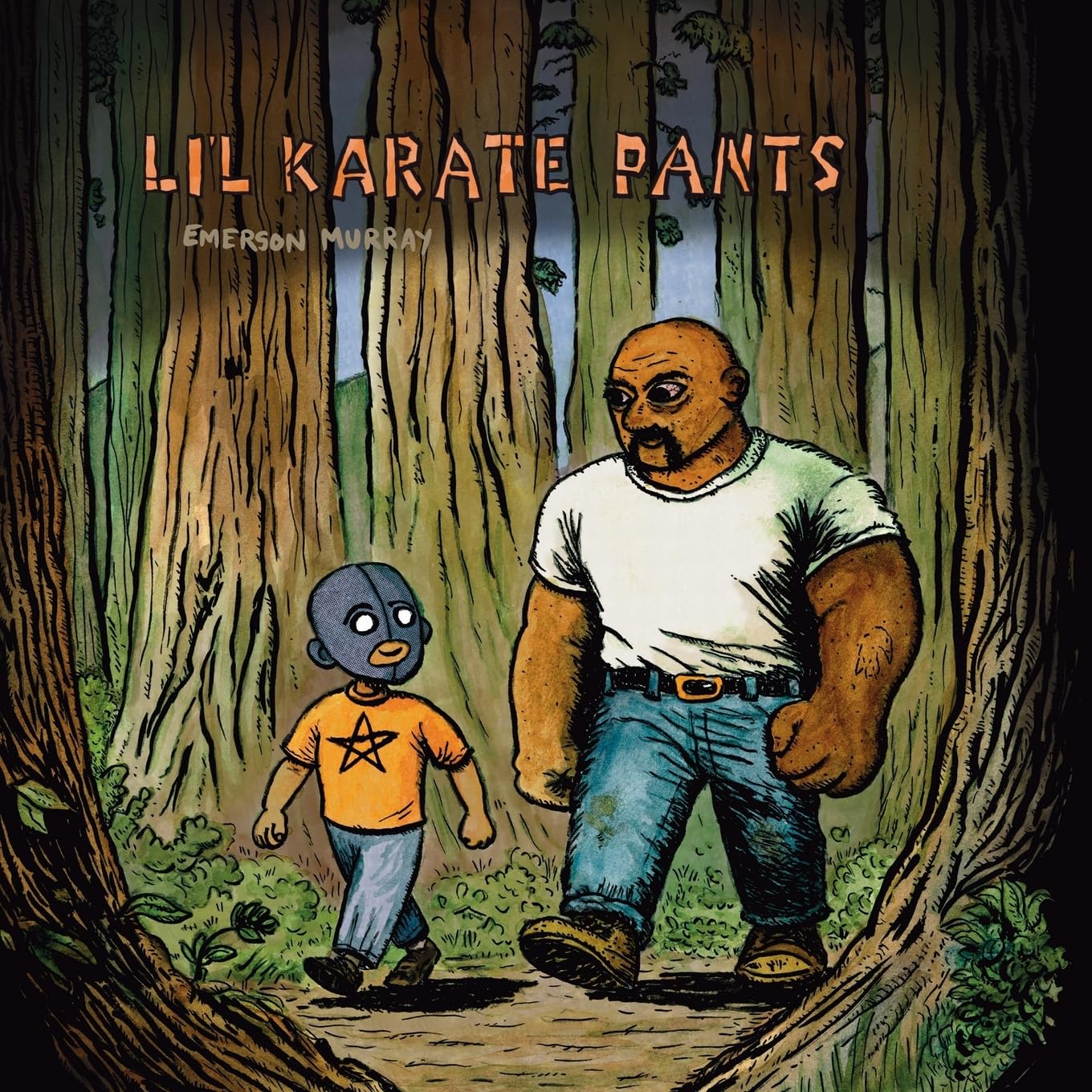 Li'l Karate Pants: Spider Baby Blossom